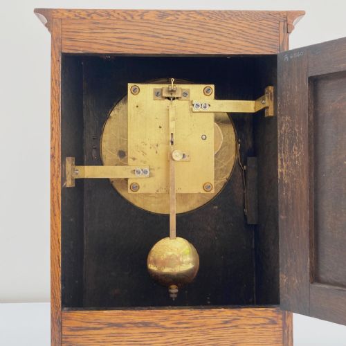 fig 6. World War 2 RAF Officers Mess Mantle clock by FW Elliott & Sons
