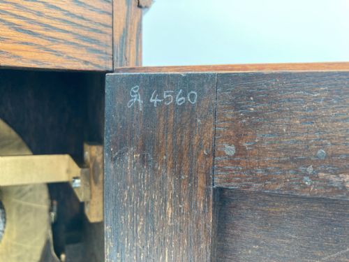 fig 8. World War 2 RAF Officers Mess Mantle clock by FW Elliott & Sons