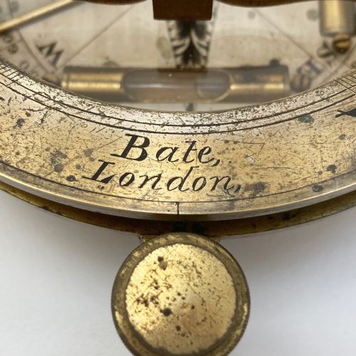 fig 2. Georgian Universal Equinoctial Sundial by Robert Brettell Bate London