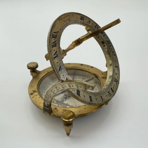 fig 5. Georgian Universal Equinoctial Sundial by Robert Brettell Bate London