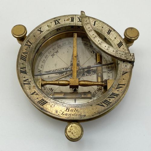 fig 6. Georgian Universal Equinoctial Sundial by Robert Brettell Bate London