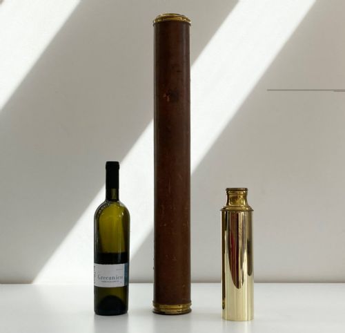 fig 6. Napoleonic Royal Navy Night Telescope or Night Glass by Dollond London