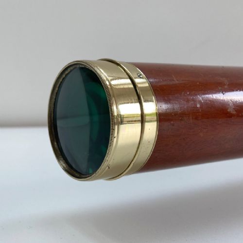 fig 3. Georgian Three Draw Telescope by Cary of London