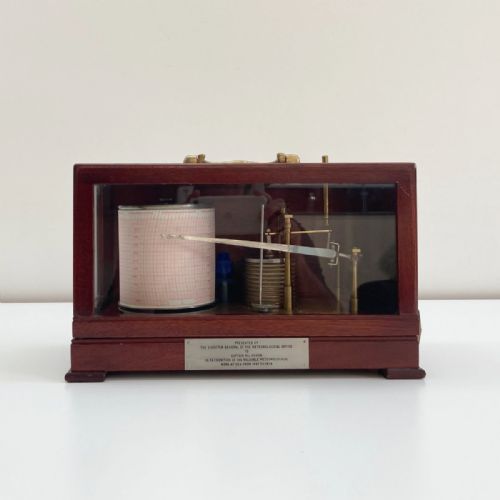 fig 1. Met Office Presentation Barograph by Casella of London