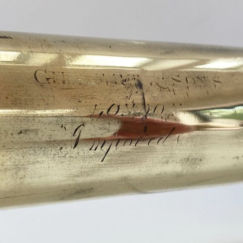 fig 5. Napoleonic Period Cased Marine Telescope by Gilbert & Sons London