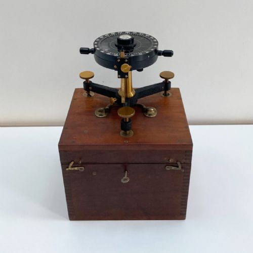 Early Twentieth Century Cased Met Office Nephoscope by Francis Barker & Sons
