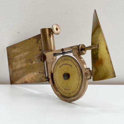 fig 3. Victorian Cased Saxton Water Current Meter by Elliott Brothers of 56 Strand London