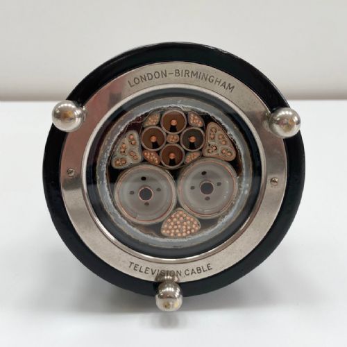 fig 3. 1949 London to Birmingham Television Cable Presentation Display by STC Ltd