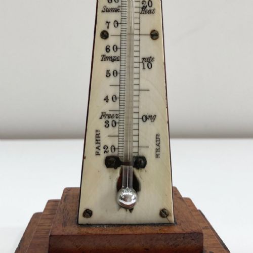 fig 5. William IV Desk Thermometer from The Burning of The Palace of Westminster 1834