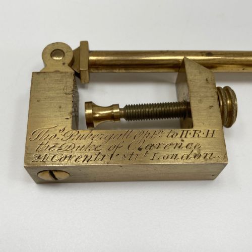 fig 3. Early Wollaston Type Camera Lucida by Thomas Rubergall London