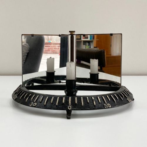 fig 1. Late Victorian Law of Reflection Demonstration Apparatus