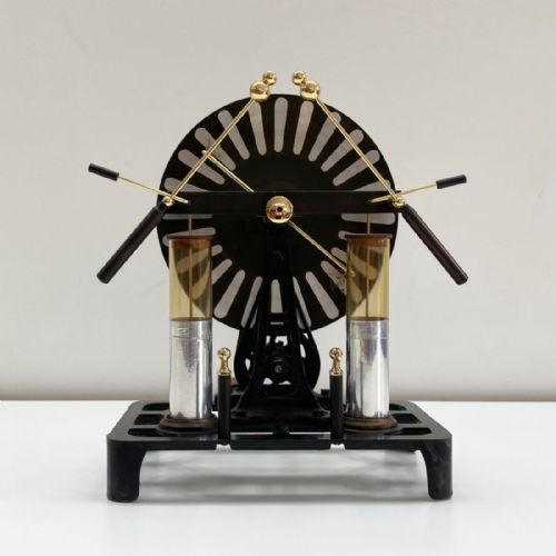 edwardian period wimshurst machine or electrostatic generator - CATEGORY: ANTIQUE MISCELLANEOUS - DATED 1910