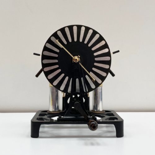 EDWARDIAN PERIOD WIMSHURST MACHINE OR ELECTROSTATIC GENERATOR - ADDITIONAL PHOTO 3