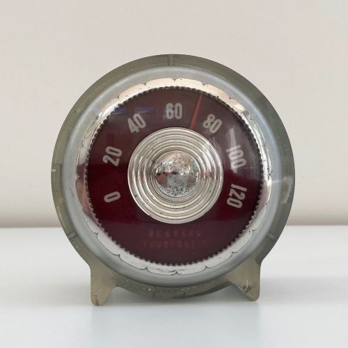 fig 3. Art Deco Aneroid Barometer & Thermometer Desk Set by Joseph Lucas Ltd