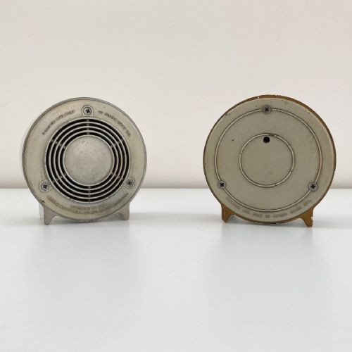 fig 6. Art Deco Aneroid Barometer & Thermometer Desk Set by Joseph Lucas Ltd