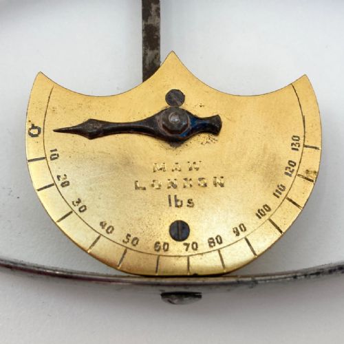 fig 4. Late Victorian Cased Dynamometer by S Maw Son & Thompson London