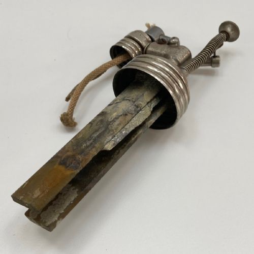 fig 2. French Edwardian Luminus Potassium Bichromate Table Lighter