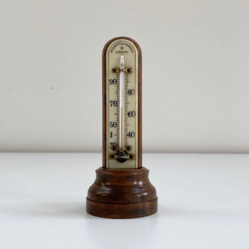 Art Deco Period Bakelite Desk Thermometer by Negretti & Zambra London