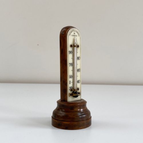 fig 2. Art Deco Period Bakelite Desk Thermometer by Negretti & Zambra London
