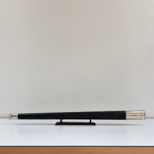 Mid Victorian Single Draw Marine Telescope by Ross of London with Original Case