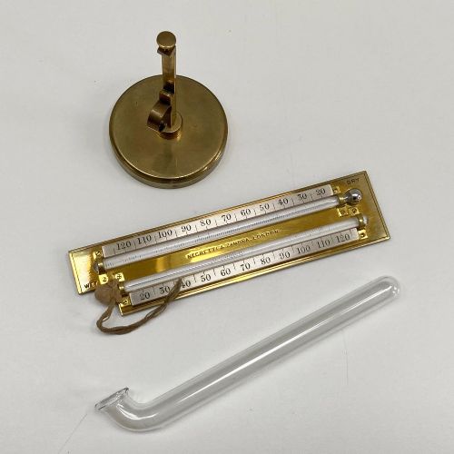 fig 3. Victorian Mason's Hygrometer on Stand by Negretti & Zambra of London