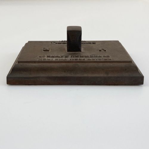 fig 2. Crimean War Paperweight Cast From The Dock Gates of Sevastapol