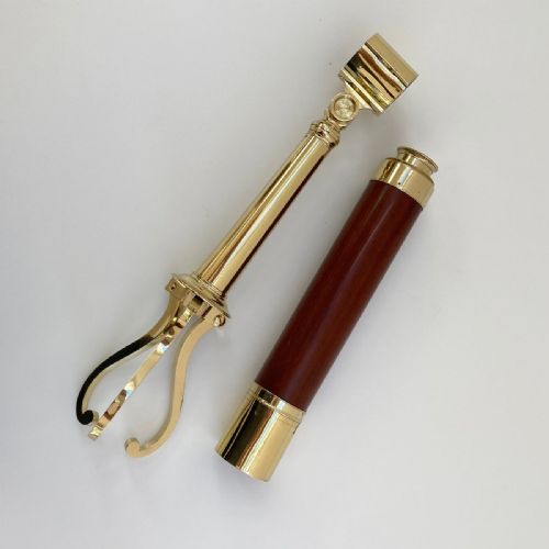 fig 3. Sir David Brewster Patent Telescope for Measuring Distances & Angles by William Harris & Co London