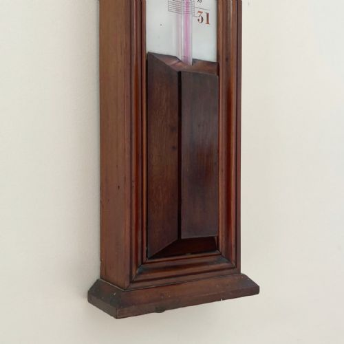 VICTORIAN LONG RANGE STICK BAROMETER BY NEGRETTI ZAMBRA LONDON - ADDITIONAL PHOTO 5