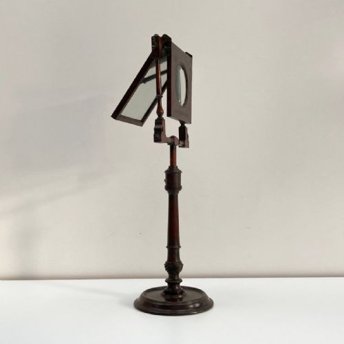 fig 1. Late Eighteenth Century Mahogany Zograscope