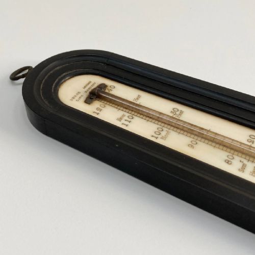 fig 4. Large Georgian Wall Thermometer in Case by Matthew Berge London