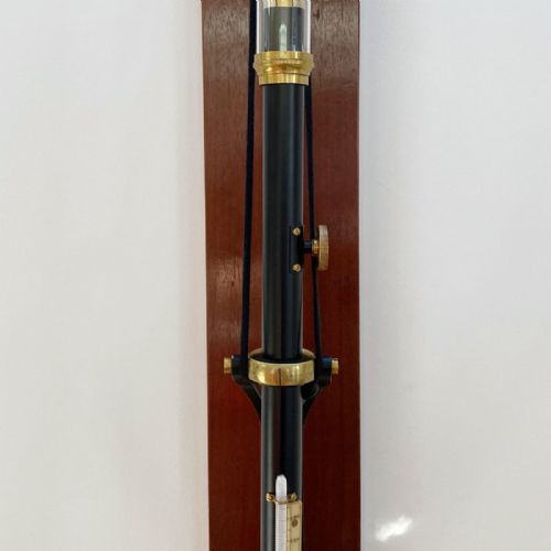 fig 2. Victorian Kew Pattern Marine Barometer by Adie with Met Office Inscription