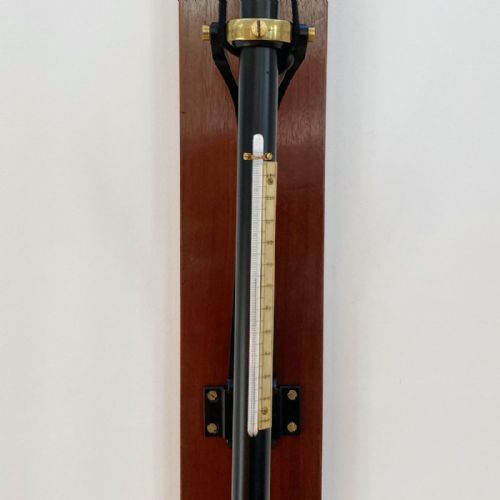 fig 3. Victorian Kew Pattern Marine Barometer by Adie with Met Office Inscription