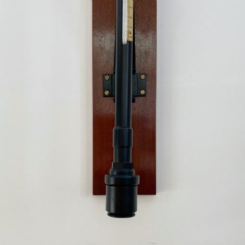 fig 5. Victorian Kew Pattern Marine Barometer by Adie with Met Office Inscription