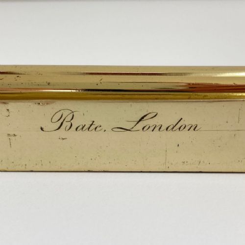 fig 6. Rare First Year Governmental Standard Yard Measure by Bate London - 1824