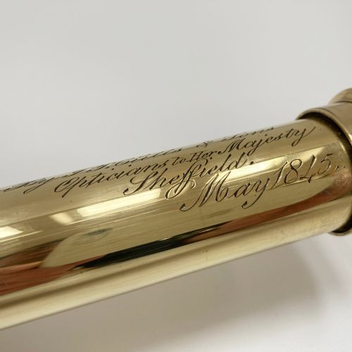 fig 6. Victorian Anti Corn Law Bazaar Telescope by JP Cutts & Son of Sheffield
