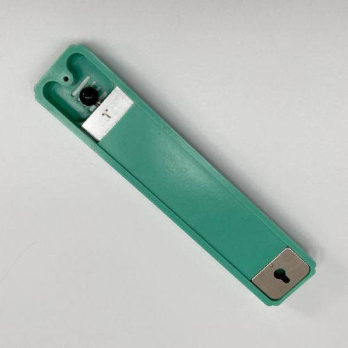 fig 3. Art Deco Turquoise Bakelite Wall Thermometer by Negretti & Zambra London