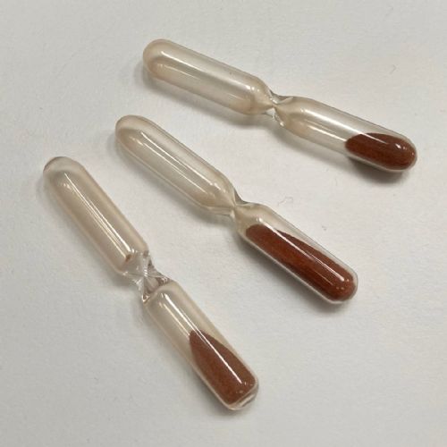 fig 2. Cased Set of Sand timers by Collingwood & Son for Barnes Welch & Barnes Auctioneers