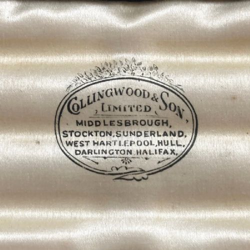 fig 4. Cased Set of Sand timers by Collingwood & Son for Barnes Welch & Barnes Auctioneers