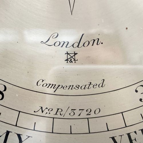 fig 3. Late Victorian Aneroid Wall barometer with Lion Mask Motif by Negretti & Zambra London