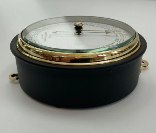 fig 1. Rare Presentation RNLI Aneroid Fishermans Barometer by Negretti & Zambra