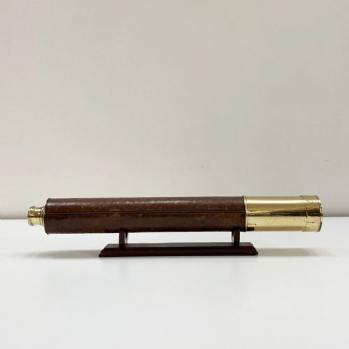 Early Victorian Single Draw Marine Telescope by Richard Adie of Liverpool
