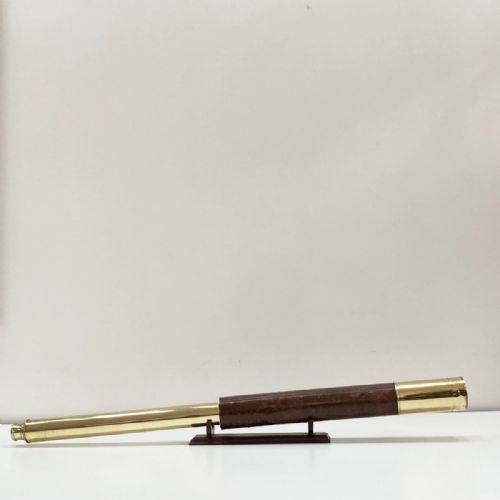 fig 1. Early Victorian Single Draw Marine Telescope by Richard Adie of Liverpool