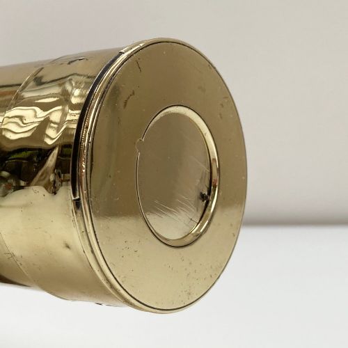 fig 4. Early Victorian Single Draw Marine Telescope by Richard Adie of Liverpool