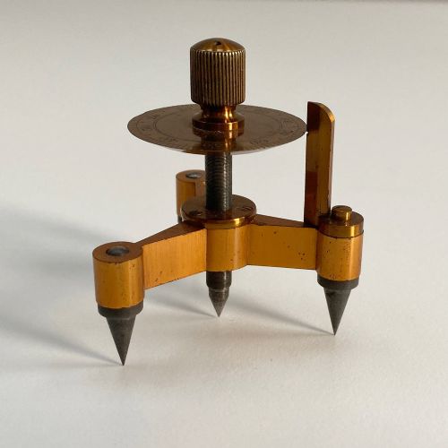 fig 2. Early Twentieth Century Cased Spherometer by Adam Hilger London