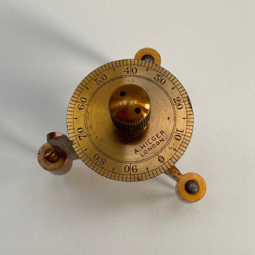 fig 4. Early Twentieth Century Cased Spherometer by Adam Hilger London