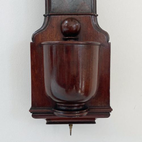 fig 7. Early Victorian Pagoda Stick Barometer by Bate of London