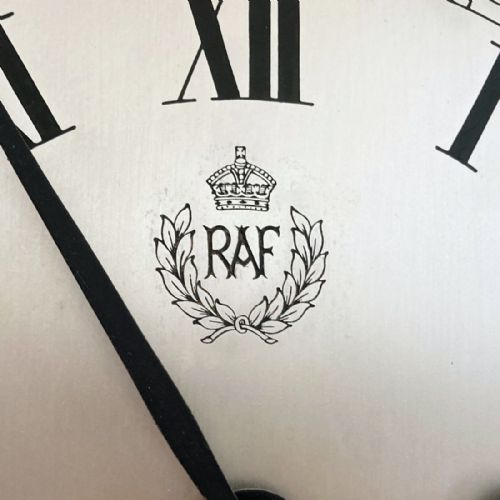 fig 3. World War 2 RAF Sergeants Mess Fusee Mantle Clock by Stockall, Marples & Co, London