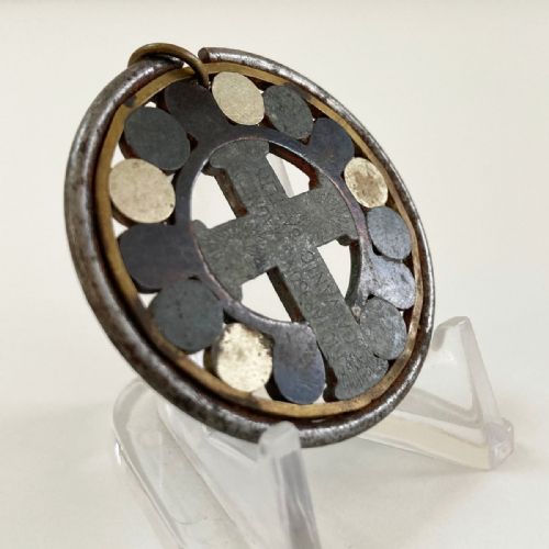 fig 3. Late Victorian Dr Richardson’s Magneto Galvanic Battery Medallion