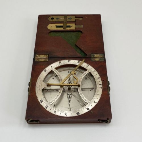 Georgian Surveying Compass & Sundial by William Harris & Co London