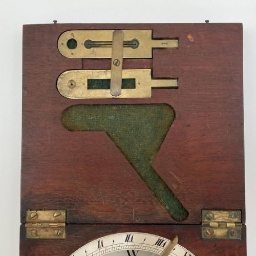 fig 2. Georgian Surveying Compass & Sundial by William Harris & Co London